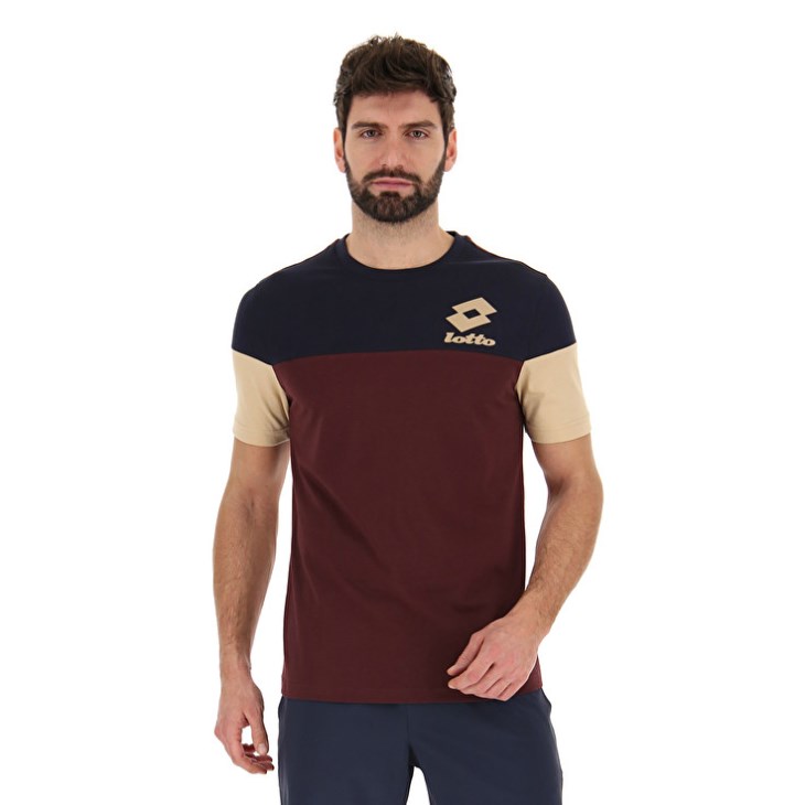 Camiseta Lotto Athletica LG III BCK JS Hombre Rojas Oscuro | RM592599G8