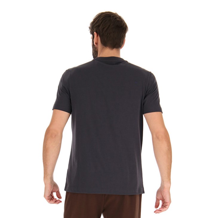 Camiseta Lotto Athletica Plus II Hombre Negras Marrones | AJ746224I9