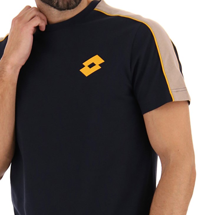 Camiseta Lotto Athletica Plus II Hombre Negras | MU565366K7