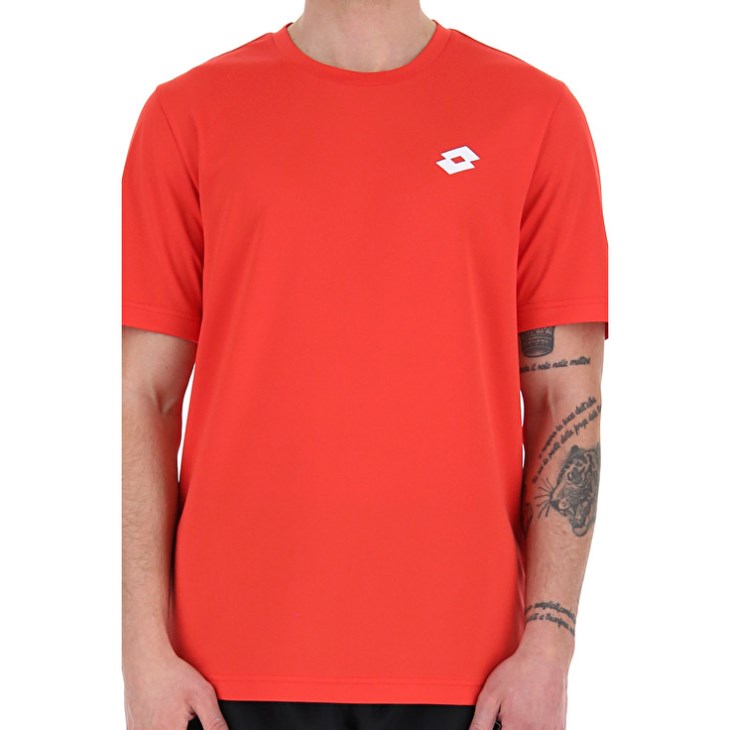 Camiseta Lotto MSP Hombre Rojas | EM978327I4