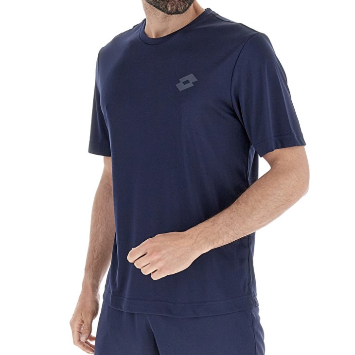 Camiseta Lotto MSP II Hombre Azul Marino Azules | CR772827O0