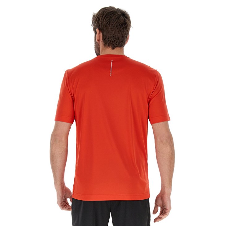 Camiseta Lotto MSP II Hombre Rojas | ZM578987Z3