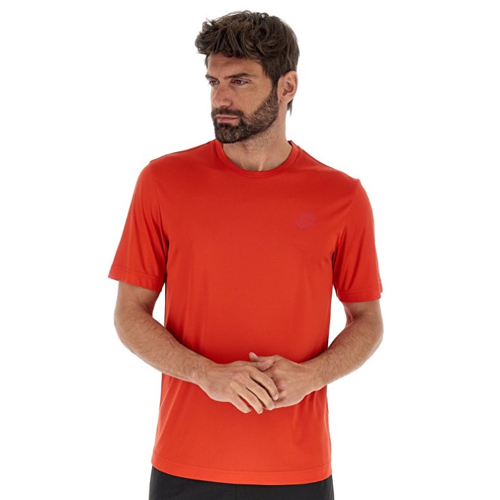 Camiseta Lotto MSP II Hombre Rojas | ZM578987Z3