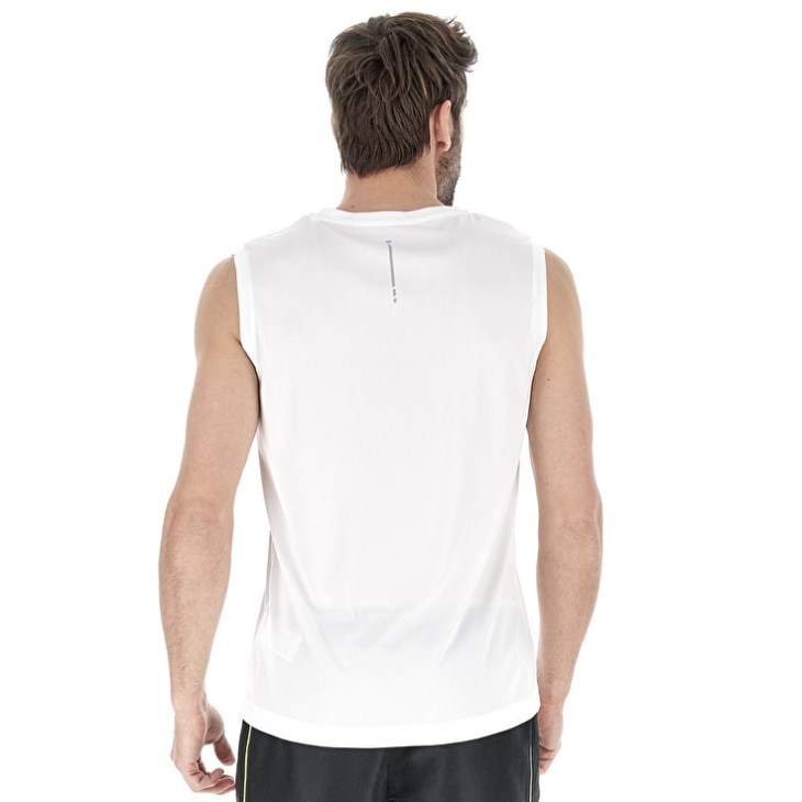 Camiseta Lotto MSP SL II Hombre Blancas | DC077237I6