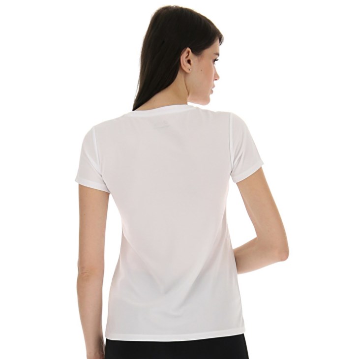 Camiseta Lotto MSP W Sports Zip Mujer Blancas | DG172227K3