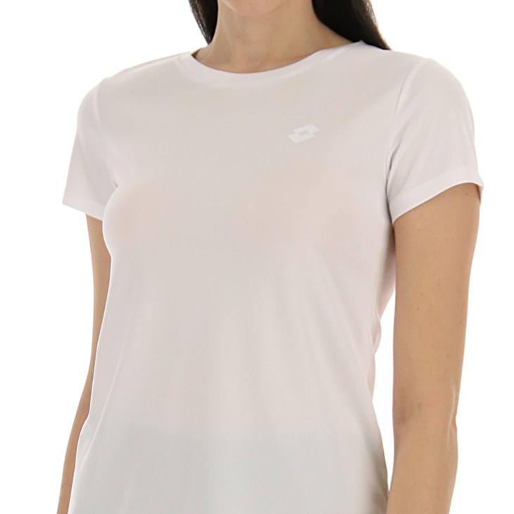 Camiseta Lotto MSP W Sports Zip Mujer Blancas | DG172227K3