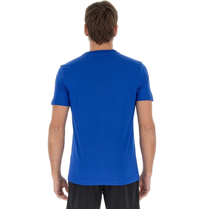 Camiseta Lotto Monza Elite JS Hombre Azul Real Azules | VZ890899N3