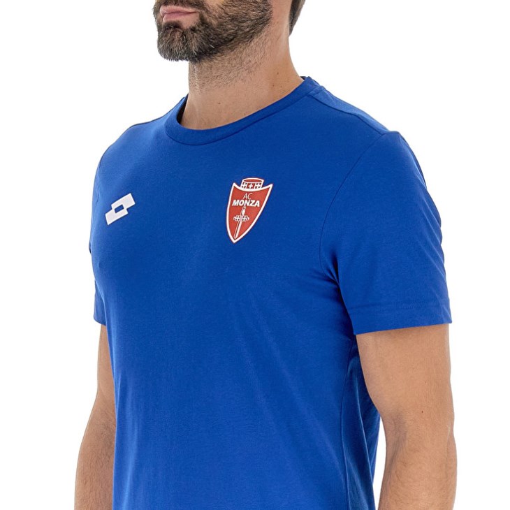 Camiseta Lotto Monza Elite JS Hombre Azul Real Azules | VZ890899N3