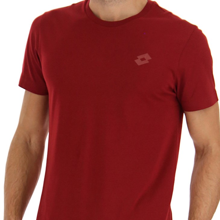 Camiseta Lotto Msc Hombre Rojas | VI575387Z9