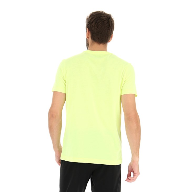 Camiseta Lotto Msc II Hombre Amarillo | QF755745E0