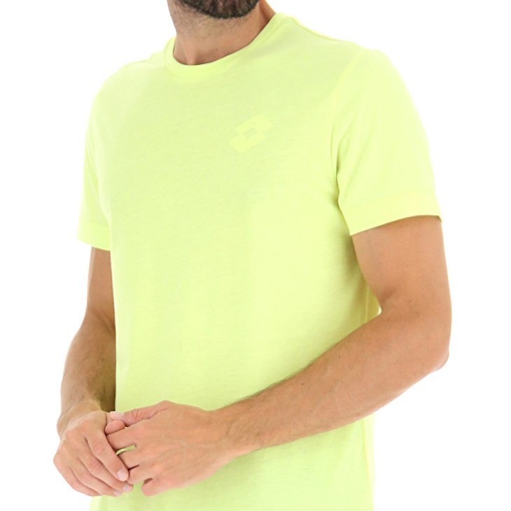 Camiseta Lotto Msc II Hombre Amarillo | QF755745E0