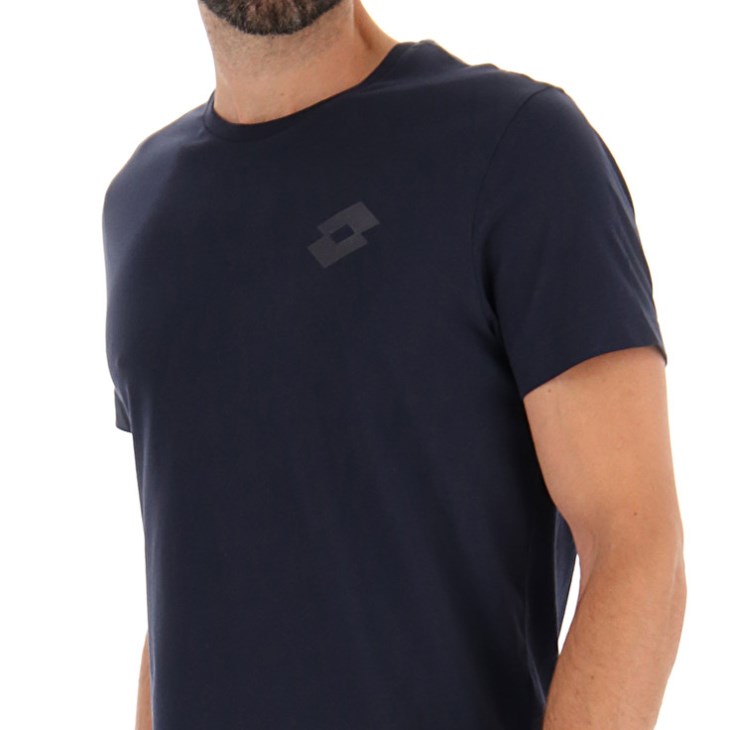 Camiseta Lotto Msc II Hombre Azul Marino Azules | QG243884T9