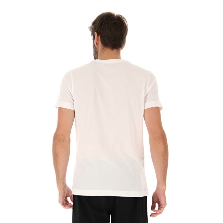 Camiseta Lotto Msc II Hombre Blancas | LM631553N1