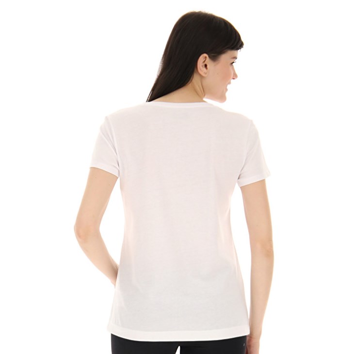 Camiseta Lotto Msc W Mujer Blancas | PF034503P8