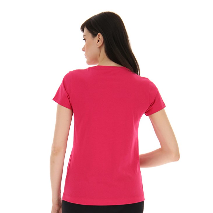 Camiseta Lotto Msc W Mujer Rosas | CR629202V0