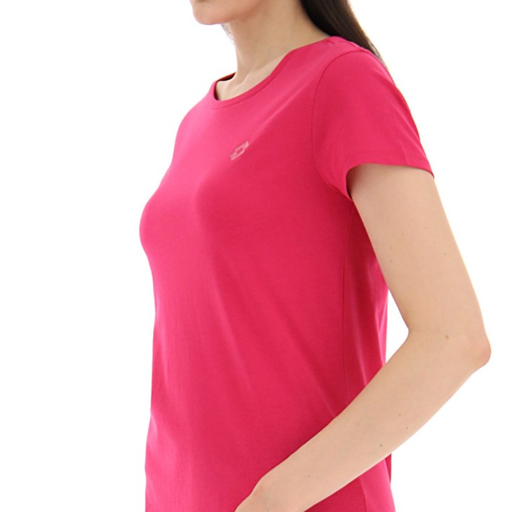 Camiseta Lotto Msc W Mujer Rosas | CR629202V0