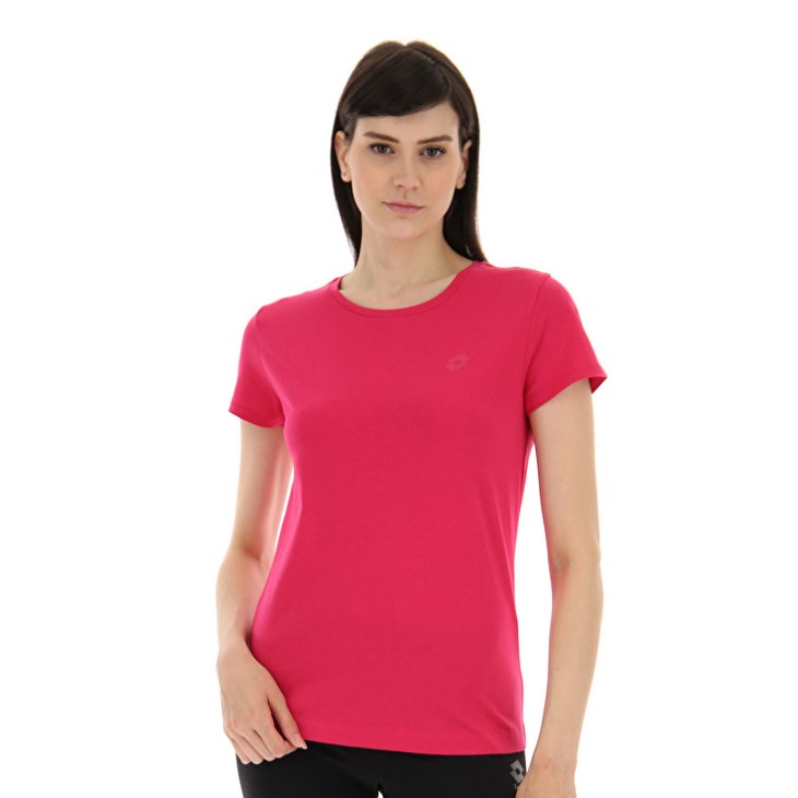 Camiseta Lotto Msc W Mujer Rosas | CR629202V0