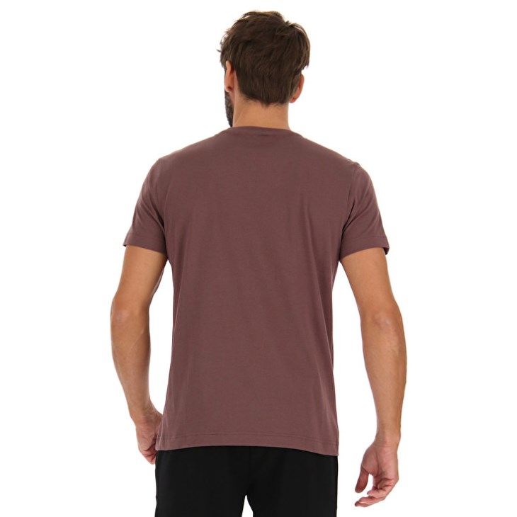 Camiseta Lotto Smart III Sports Zip Hombre Marrones | BW543874V7