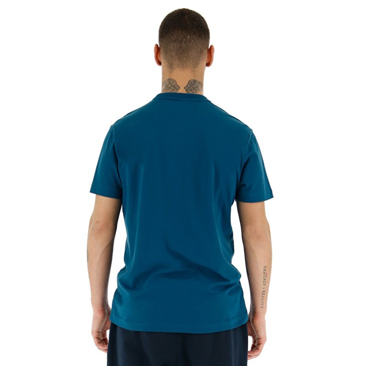 Camiseta Lotto Smart II JS Hombre Azules | PO358915P1