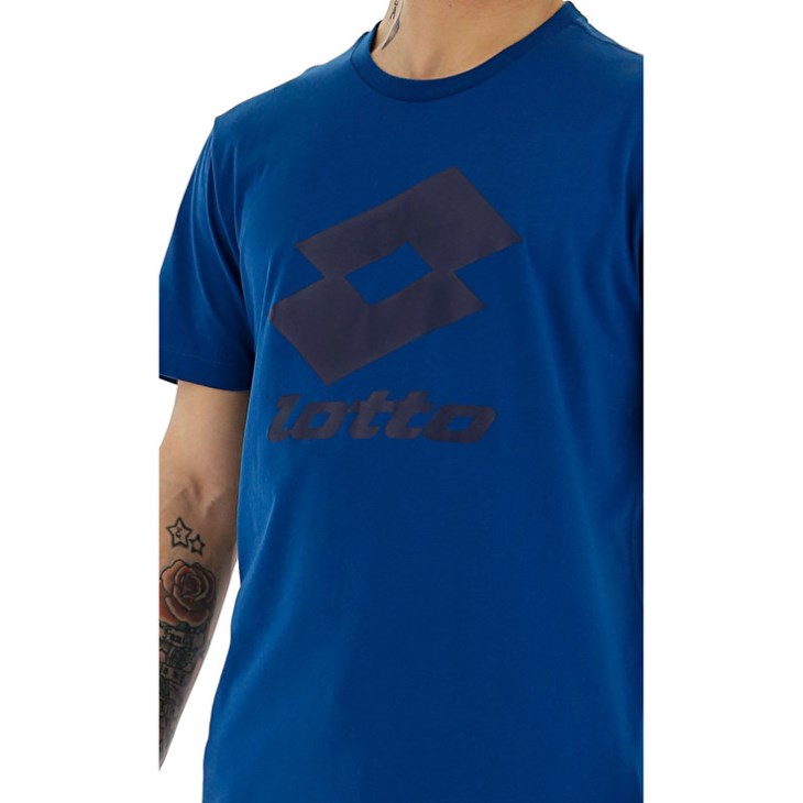 Camiseta Lotto Smart II JS Hombre Azules | PO358915P1