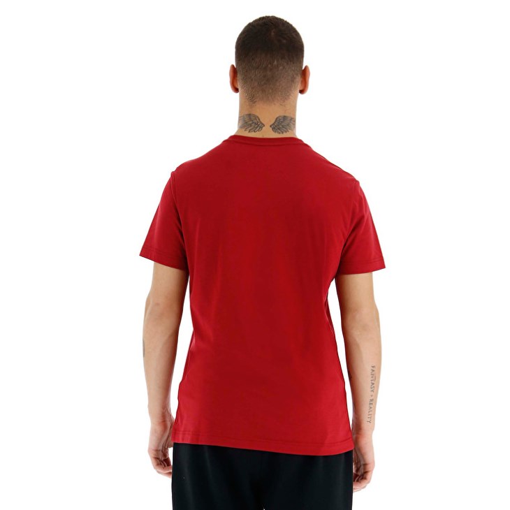 Camiseta Lotto Smart II JS Hombre Rojas | ZB121032E9
