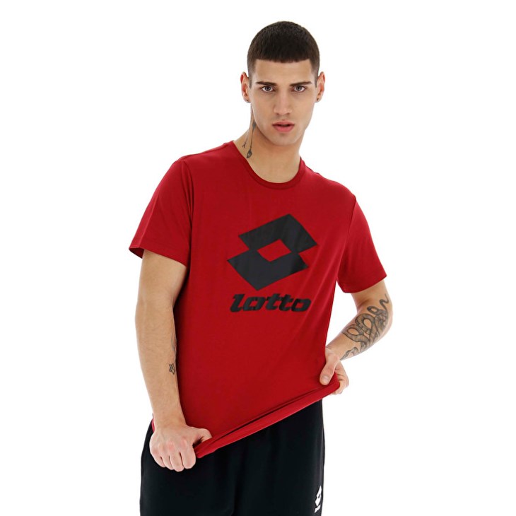 Camiseta Lotto Smart II JS Hombre Rojas | ZB121032E9