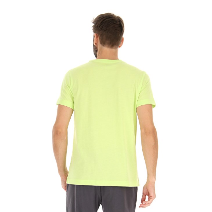 Camiseta Lotto Smart IV 1 Hombre Amarillo | JK861336Y2
