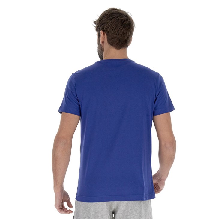 Camiseta Lotto Smart IV 2 Hombre Azules | DW622802Q8