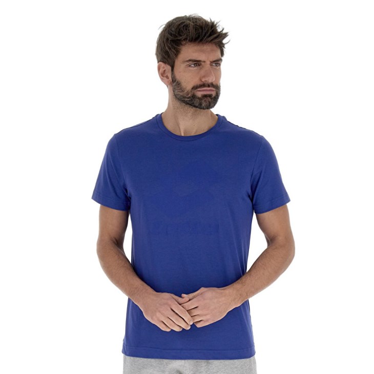 Camiseta Lotto Smart IV 2 Hombre Azules | DW622802Q8