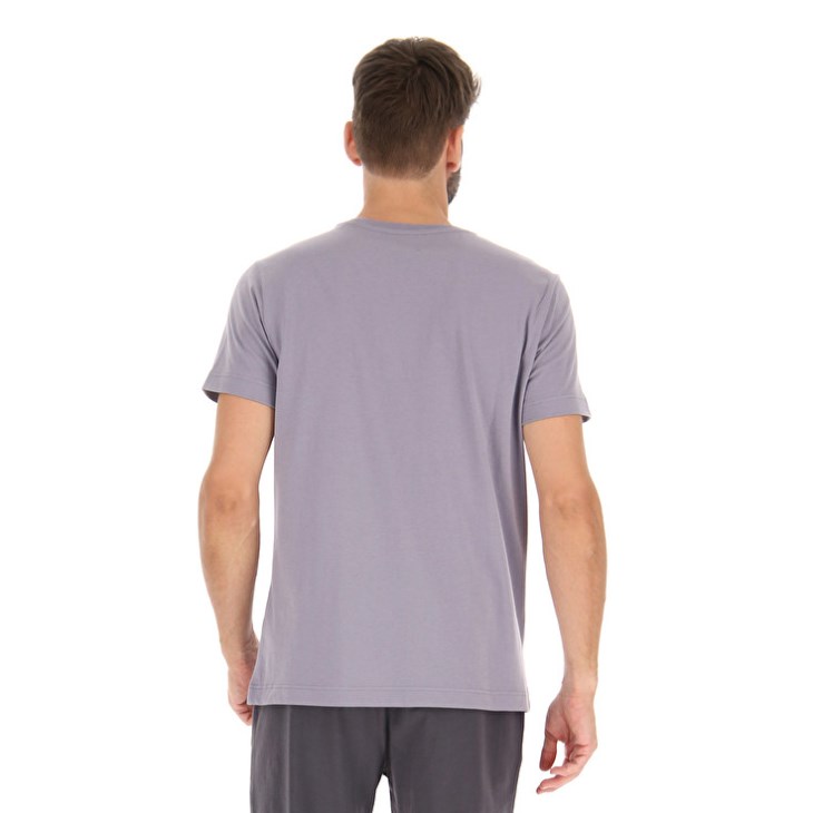 Camiseta Lotto Smart IV 2 Hombre Plateadas | LD889868N3