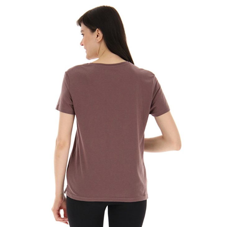 Camiseta Lotto Smart W III Mujer Marrones | WY952495V7