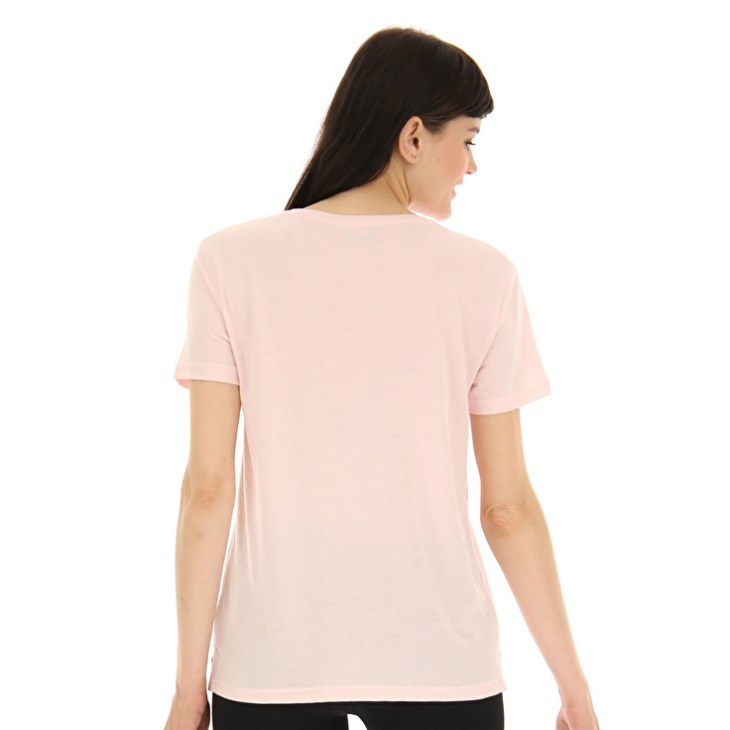 Camiseta Lotto Smart W III Mujer Rosas | HS372777S8