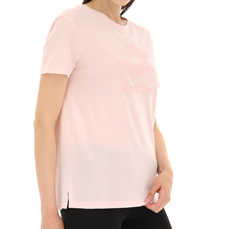 Camiseta Lotto Smart W III Mujer Rosas | HS372777S8
