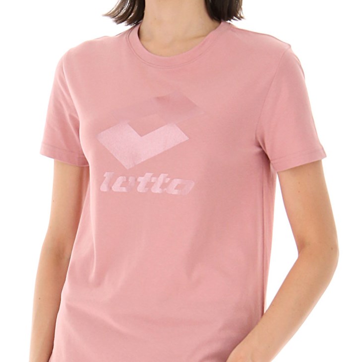 Camiseta Lotto Smart W IV Mujer Rosas | YB100240F2