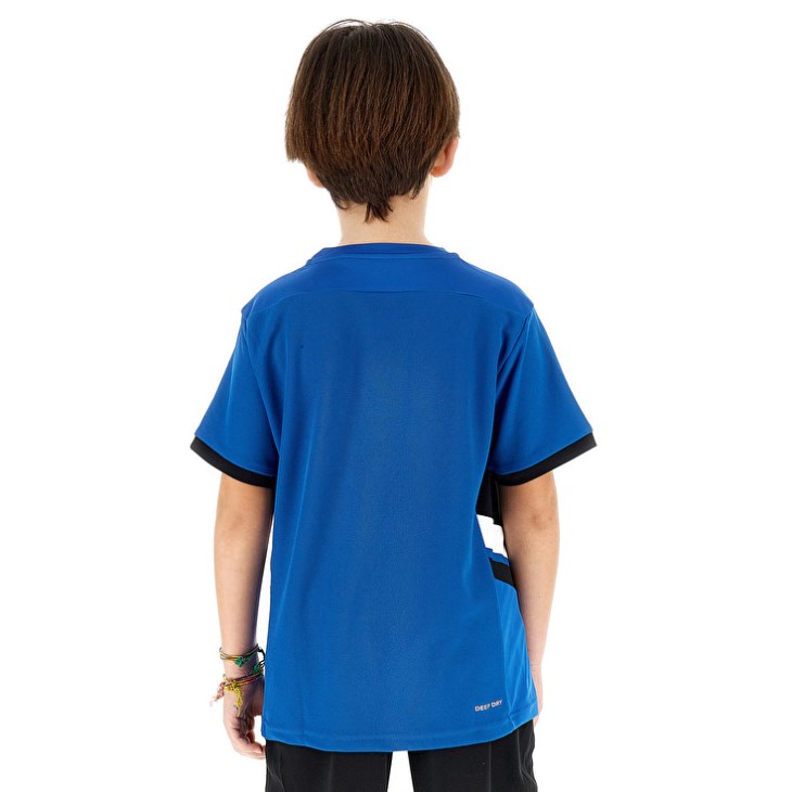 Camiseta Lotto Squadra B III Niños Azules | SH400930D1