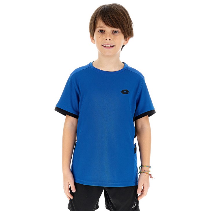 Camiseta Lotto Squadra B III Niños Azules | SH400930D1