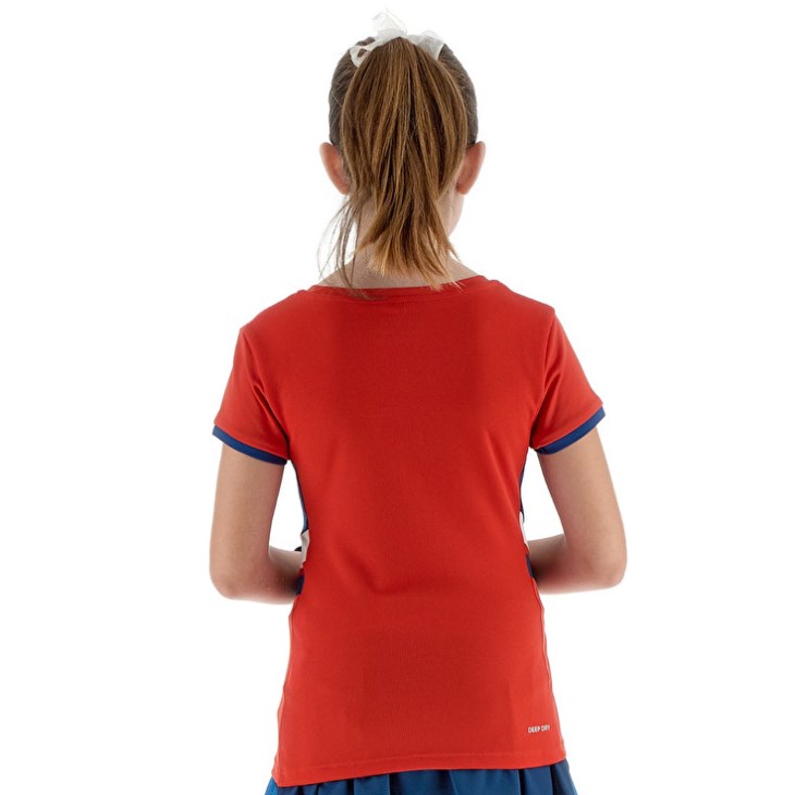 Camiseta Lotto Squadra G III Niños Rojas | FP540604Z1