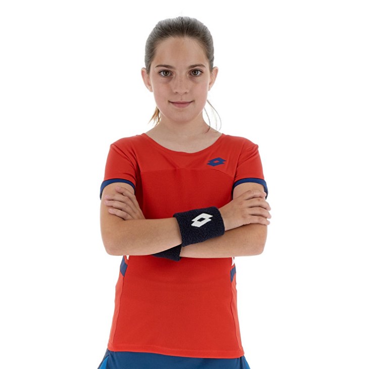 Camiseta Lotto Squadra G III Niños Rojas | FP540604Z1