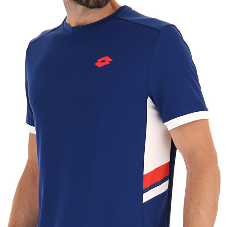 Camiseta Lotto Squadra III Hombre Azules | QM489358G7