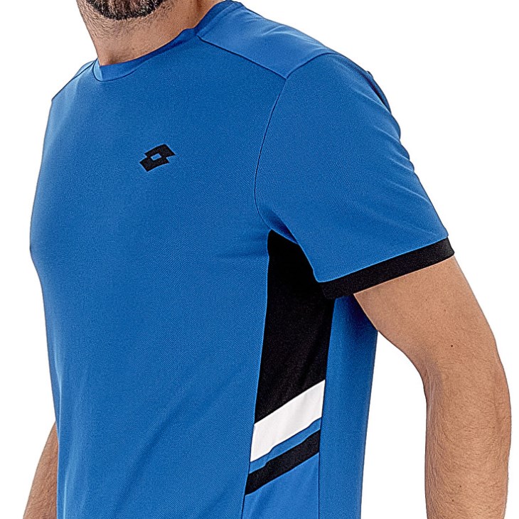 Camiseta Lotto Squadra III Hombre Azules | BH372357L5