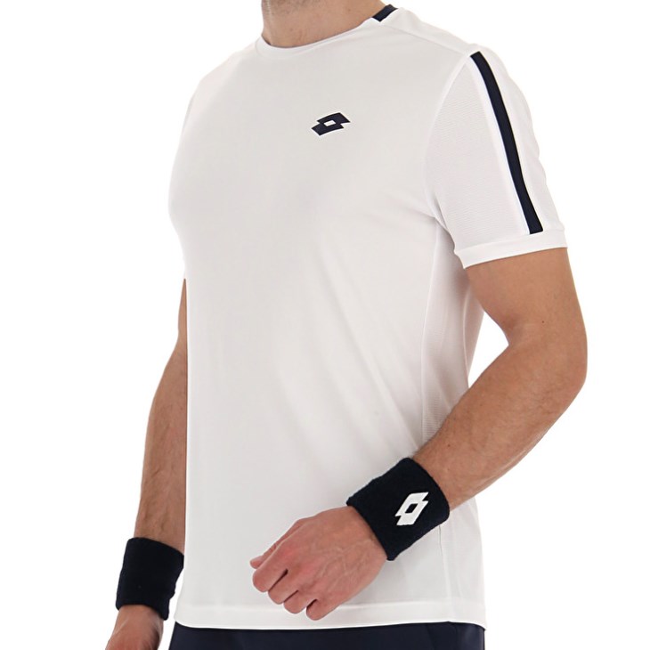 Camiseta Lotto Squadra II PL Hombre Blancas | KQ909800F6