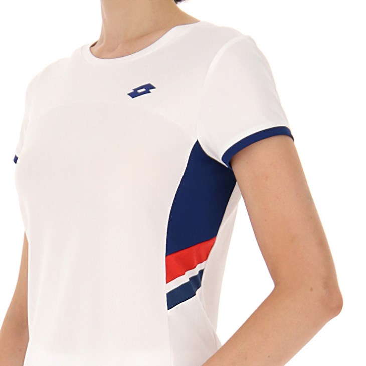 Camiseta Lotto Squadra W III Mujer Blancas | GR157305S9