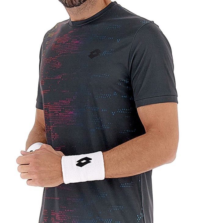 Camiseta Lotto Superrapida VII Hombre Gris Oscuro | QE077577U2