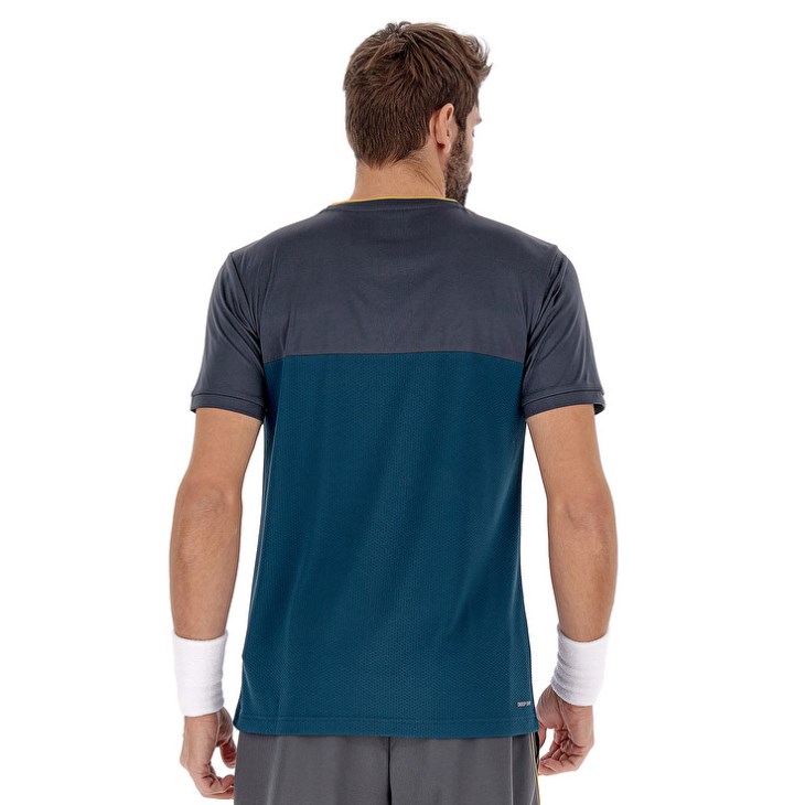 Camiseta Lotto Superrapida VI 2 Hombre Azules | GU383878N2