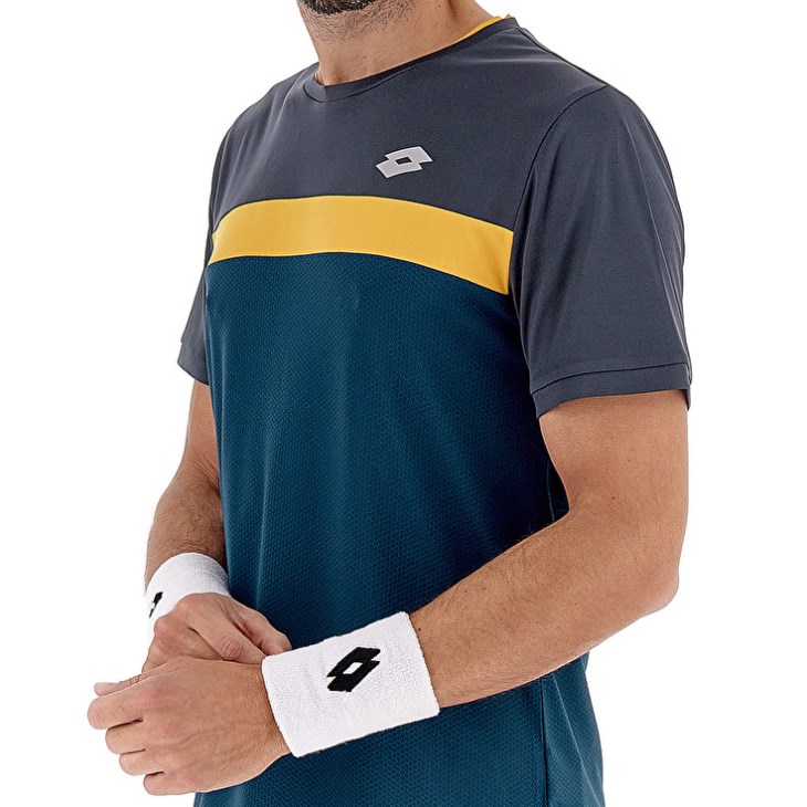 Camiseta Lotto Superrapida VI 2 Hombre Azules | GU383878N2