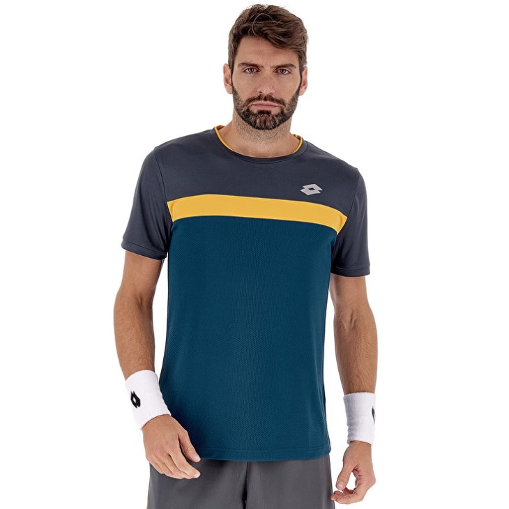 Camiseta Lotto Superrapida VI 2 Hombre Azules | GU383878N2