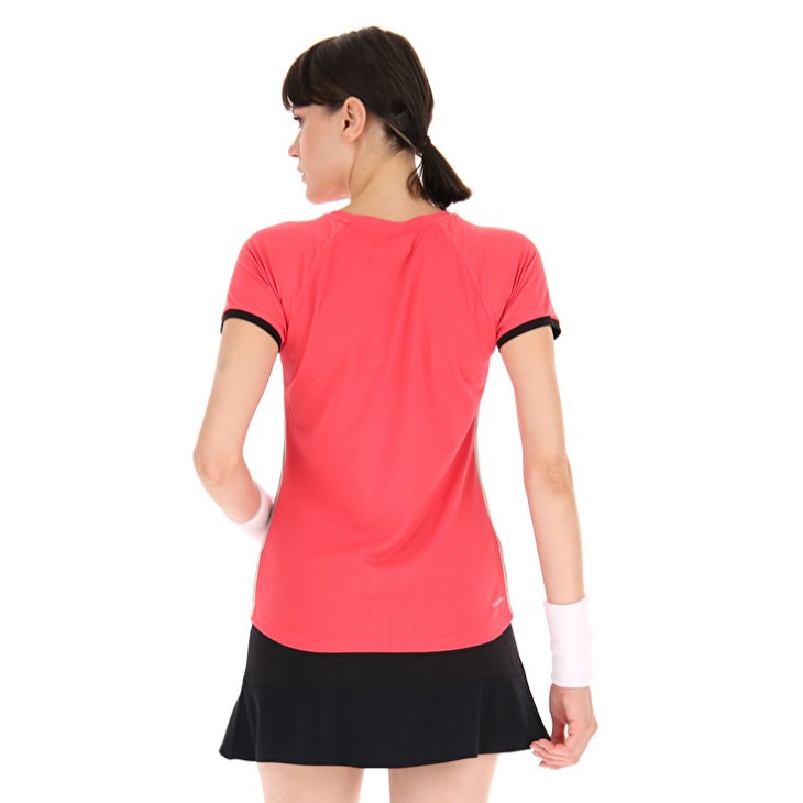 Camiseta Lotto Superrapida W VI Mujer Fucsia | WS458575D1