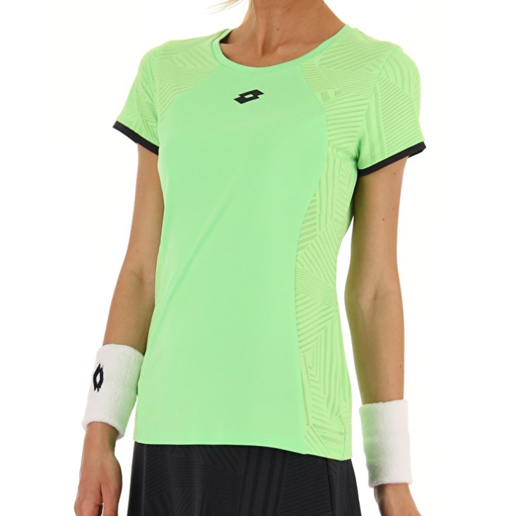 Camiseta Lotto Superrapida W V Mujer Verde | VX057075J5