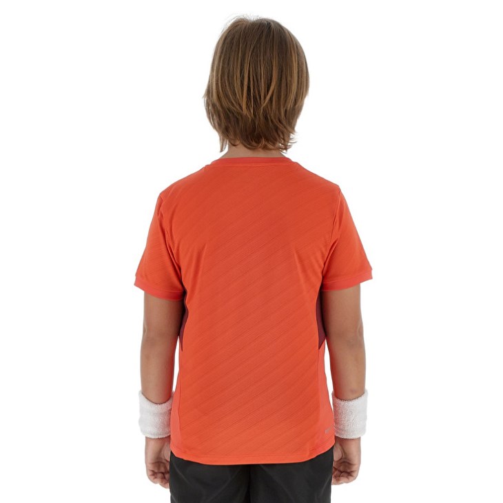 Camiseta Lotto Tech B I D3 Niños Naranjas | TL906010I3