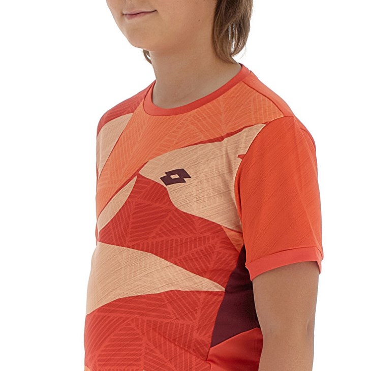 Camiseta Lotto Tech B I D3 Niños Naranjas | TL906010I3